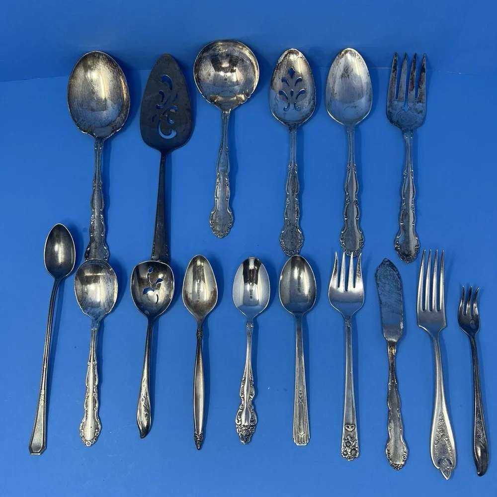 Rogers Silverware Flatware Lot WM Rogers Bros IS XS Triple Plate Vintage‎ Mixed